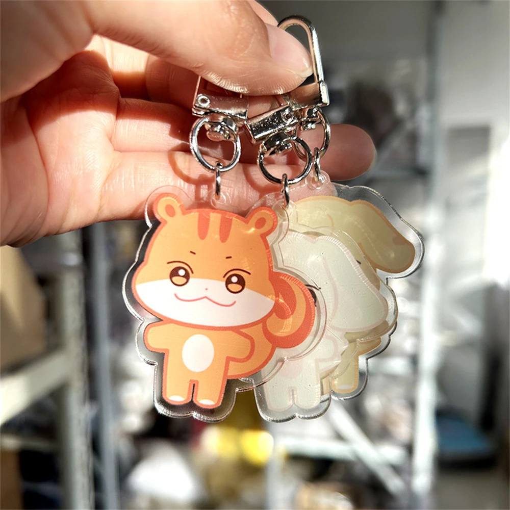 KPOP ATEEZ брелок ANITEEZ в иллюзии мультяшная фигурка из акриловой смолы Hongjoong San Seonghwa Yunho