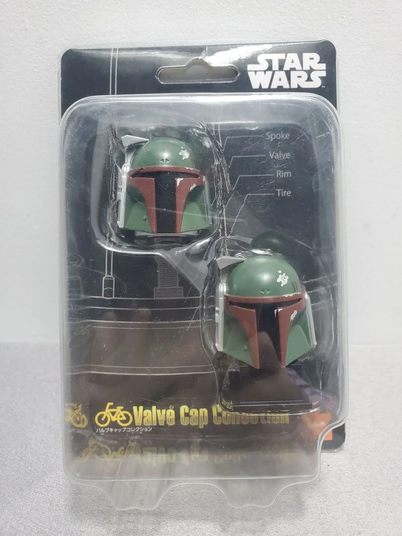 Коллекция колпачков-клапанов из Звездных войн Disney мандалор черный воин