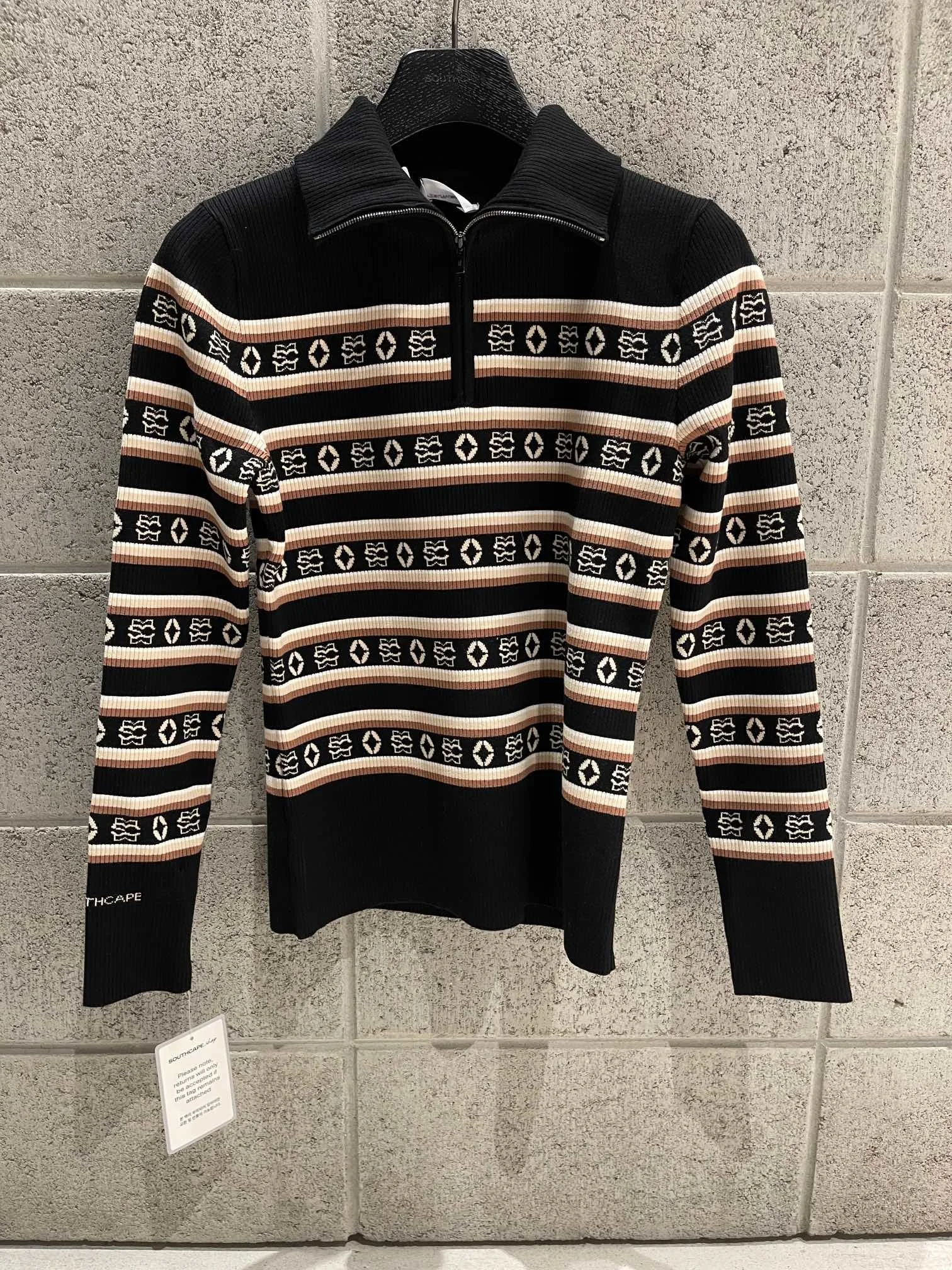 

【Presale 】Women's Golf Crewneck Novelty Sweater Thick Warm Zip