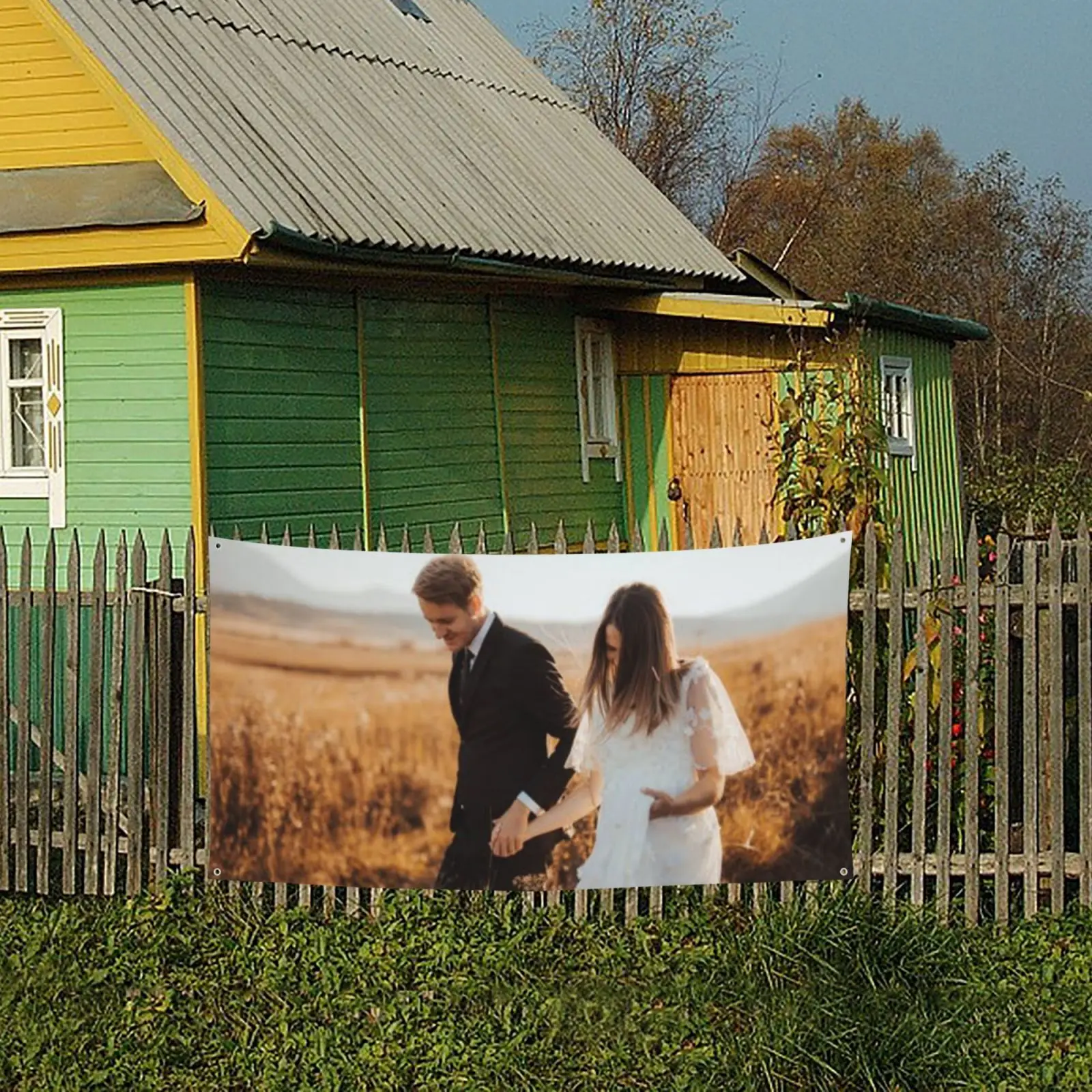 

Custom Wedding Banner Personalized Your Picture Wedding Decoration Wedding Gift