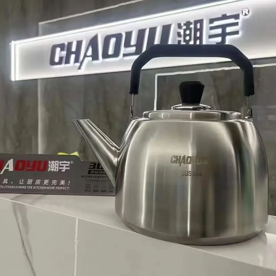 Утолщенный рожок из нержавеющей стали 304 газовый чайник большой емкости домашний