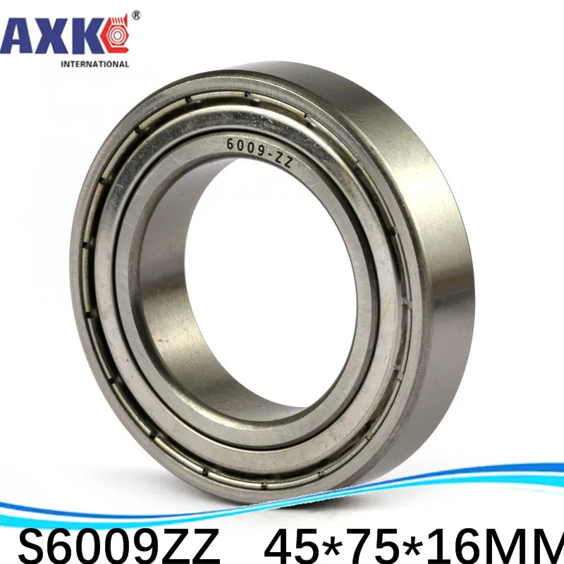 

Deep Groove Ball Bearings (1pcs) SUS440C Environmental Corrosion Resistant Stainless Steel S6009ZZ 45*75*16 Mm * Inch Bearing 99