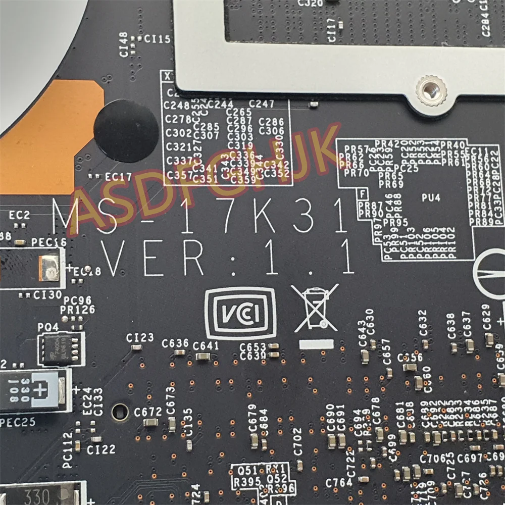 Рисунок 4 - Оригинал для MSI GE76 RAIDER 11UG