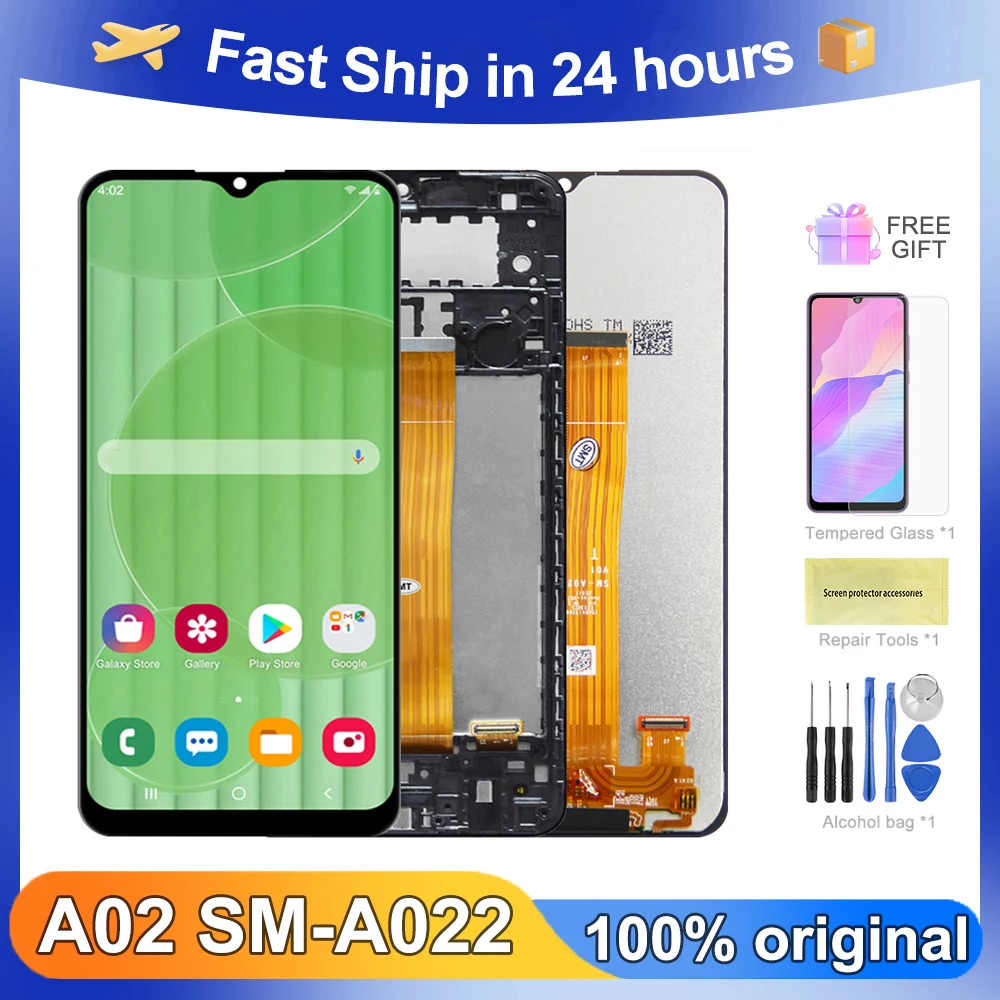 

Original A02 LCD For Samsung Galaxy A02 SM-A022 LCD Display Touch Screen Digitizer Parts For SM-A022FN/DS SM-A022F/DS SMA022G/DS