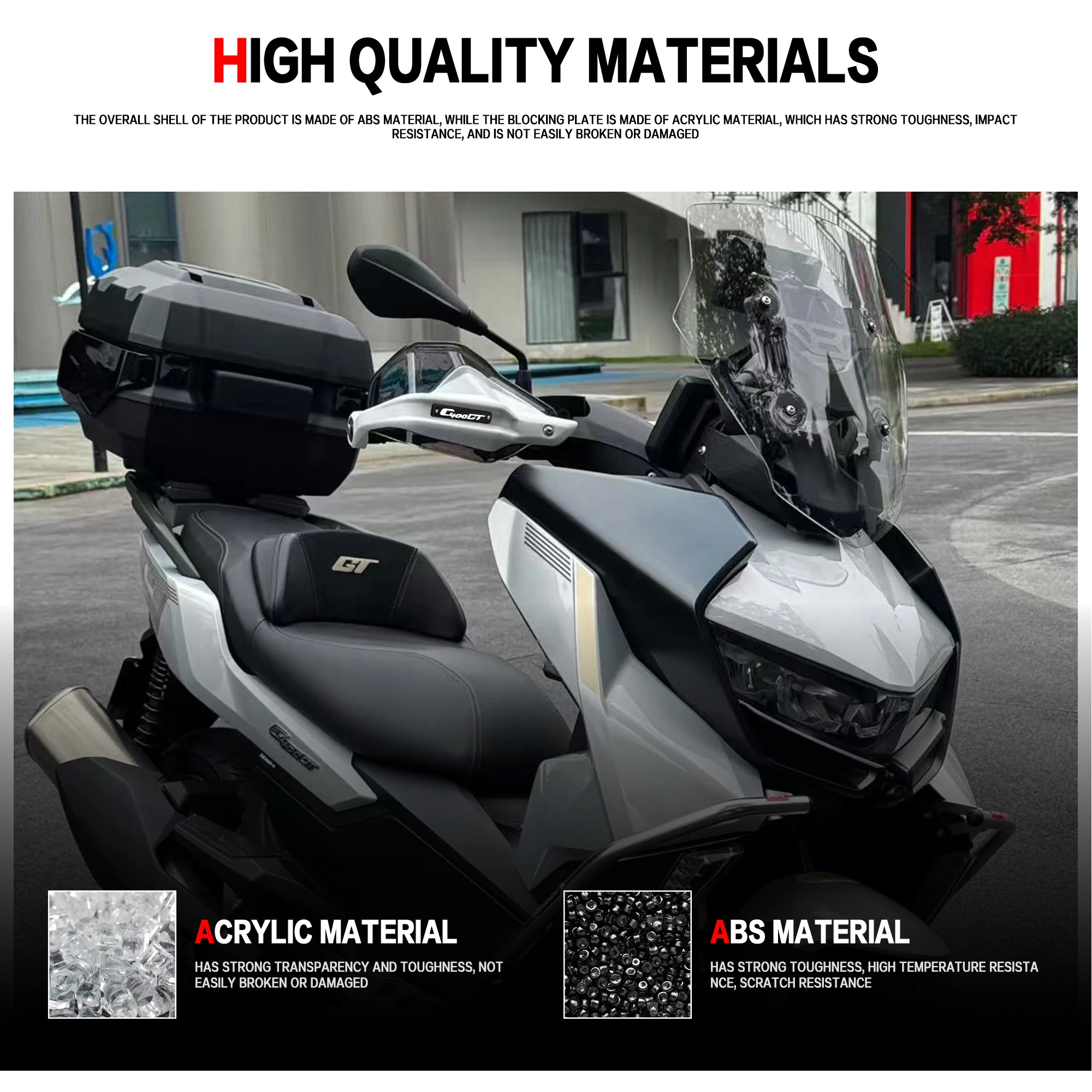 Фото Для BMW C400X C400GT C400 X 2019-2025 мотоцикла C400 GT защита рук защита руля лобовое стекло защитная крышка рычаг протектор №5