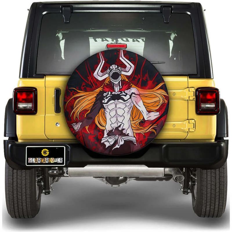 

Hollow Ichigo Spare Tire Covers Custom Bleach Anime Car Accessories