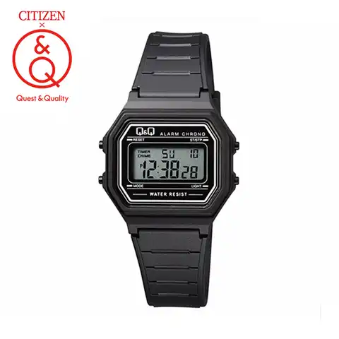 Часы Citizen Q & Q мужские наручные кварцевые, роскошные брендовые водонепроницаемые спортивные повседневные, с солнечной батареей, M173J008Y