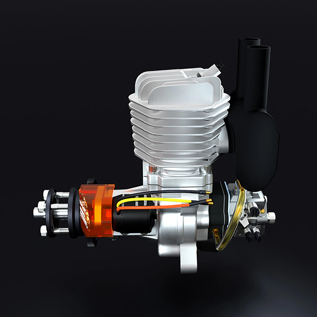 EPHIL Power X-38cc-R Pro Модель самолета Бензиновый двигатель Электрический стартер Одноцилиндровый двухтактный задний ряд (art.: 3920ca8fee0f5) - 3920ca8fee0f5