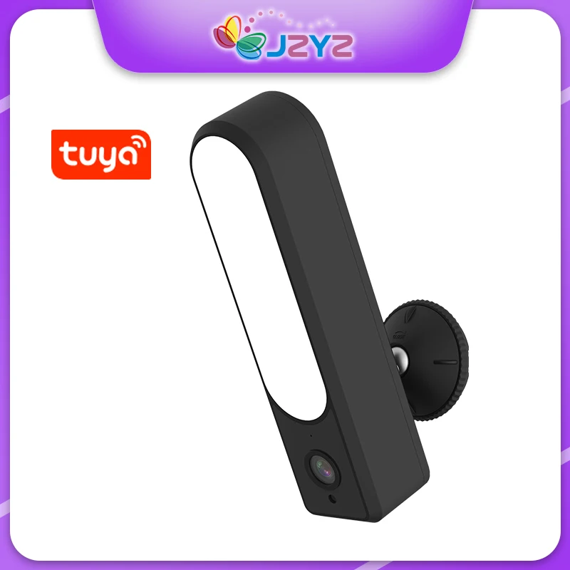 

JZYZ Tuya Courtyard Floodlight Camera HD 1080P Outdoor Waterproof Wifi Camera LED Lamp Security Surveillance CCTV IP Camera