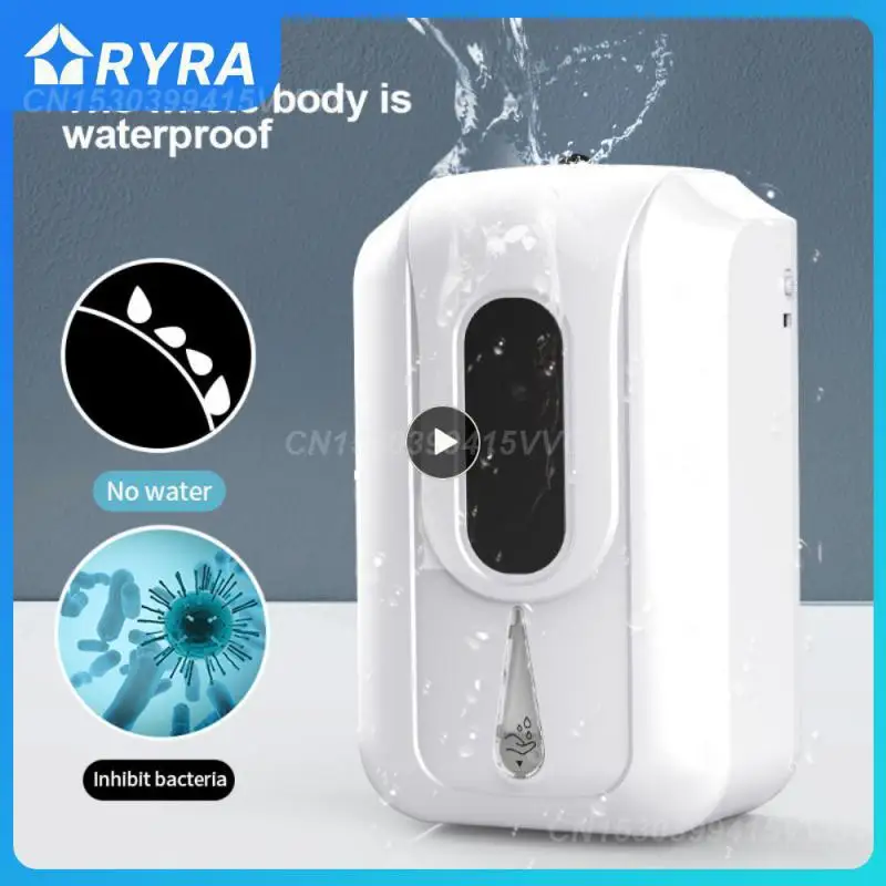 

2021 Modern Wall-mounted Automatic Soap Dispenser 2200ML Anti-rust Hand Sanitizer Kitchen Hotel Office Bathroom Accessories New