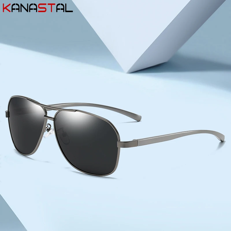 

Men Polarized Sunglasses UV400 Women Sun Glasses Aluminum Magnesium Eyeglasses Frames Outdoor Driver Sports Night Vision Eyewear