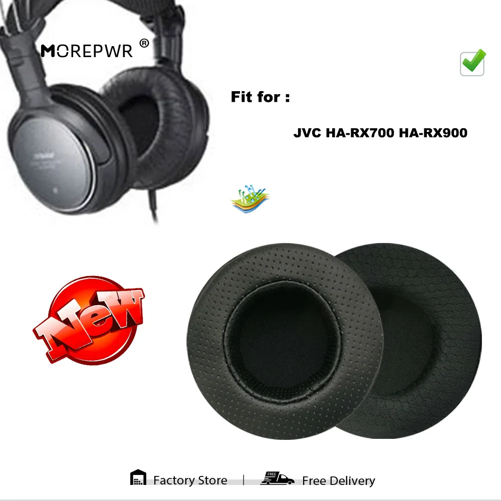 

Replacement Ear Pads for JVC HA-RX700 HA-RX900 HA RX 700 900 Headset Parts Leather Cushion Velvet Earmuff Earphone Sleeve Cover