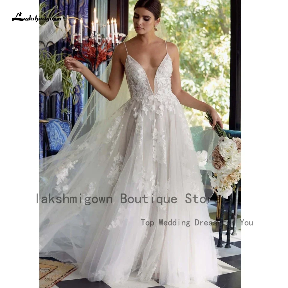 Lakshmigown Пляжное свадебное платье Sleeveless