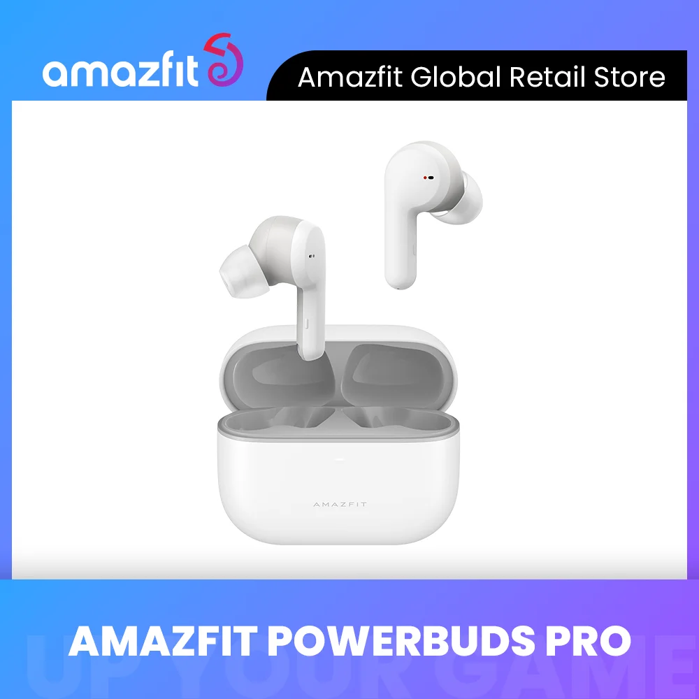 

Original Amazfit PowerBuds Pro Heart Rate Monitoring Earphone Noise-reduction Cervical Spine Posture Reminders Earphones