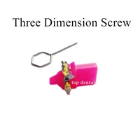1kit dental lab orthodontic dentaurum skeleton expansion three dimension screw