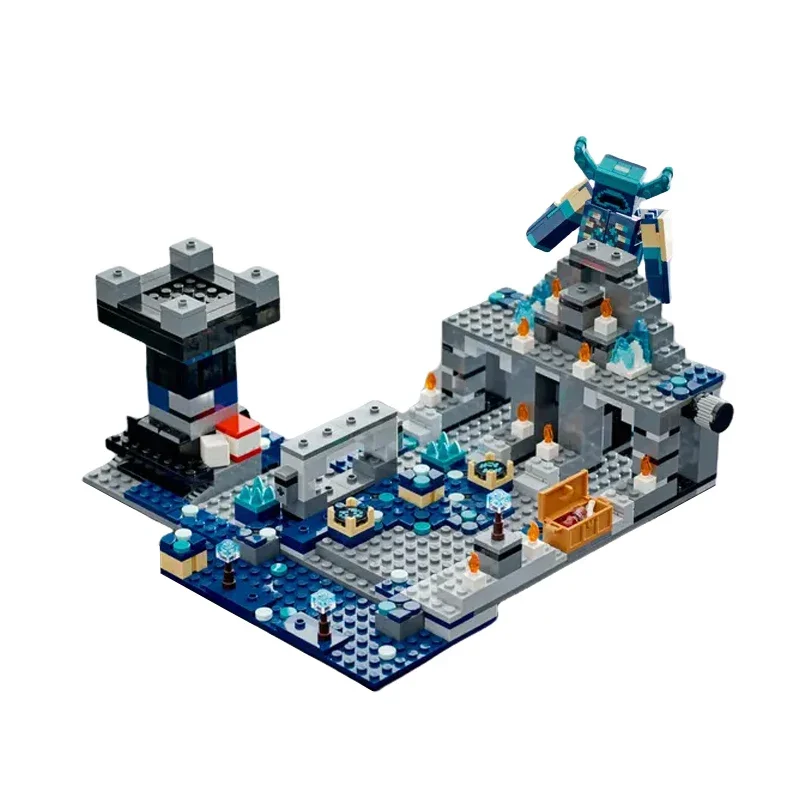 Креативные DIY темные боевые строительные блоки модель ограждения украшение