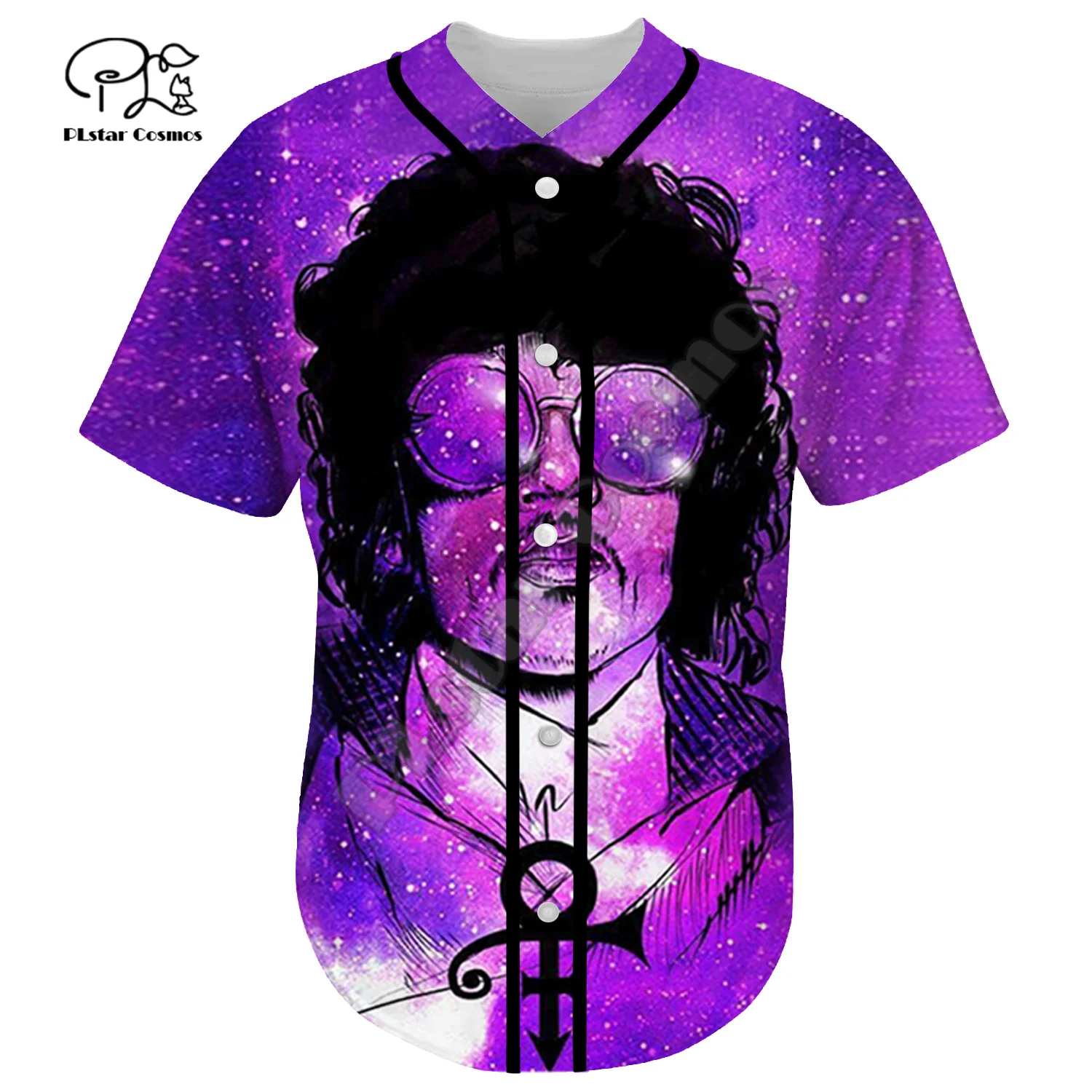 

Popular Singer Prince Rogers Nelson Purple NewFashion 3DPrint Summer Baseball Shirts Jersey Funny Casual Unisex Short Sleeves X4