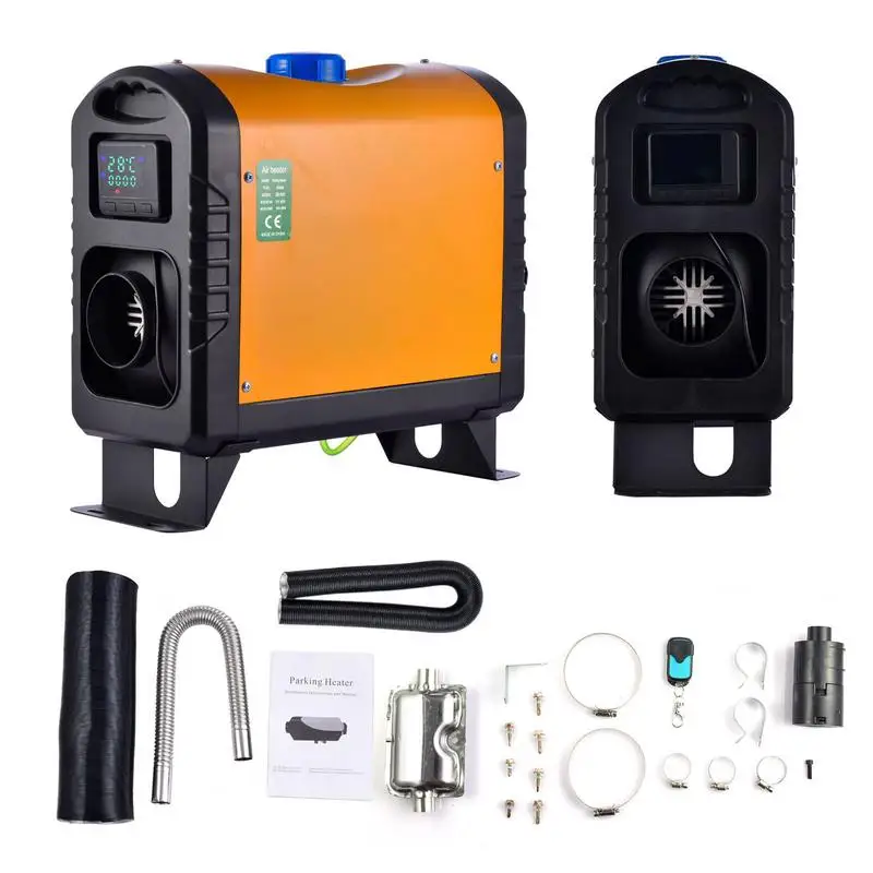 

12-volt/24-volt 5kw Diesel Air Heater Muffler Diesel Heater All In One 5000W Diesel Heaters Fast Heat Heater For Truck Motorhome