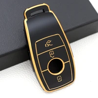 new flexible tpu material high end car key case for mercedes benz amg glc300 le300i e260 e320l s class car interior accessories
