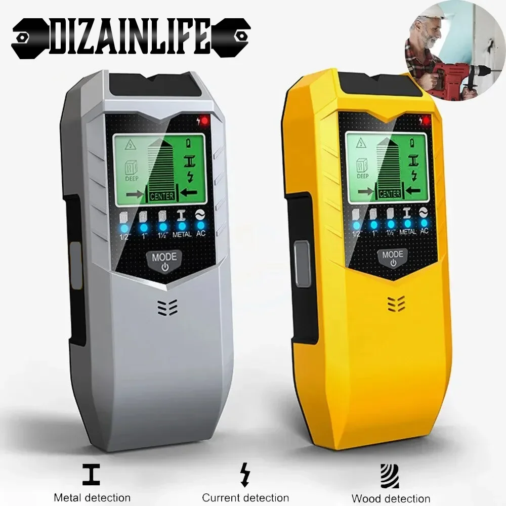 Стенной сканер SH402 электронный металлоискатель с ЖК дисплеем 5 в 1