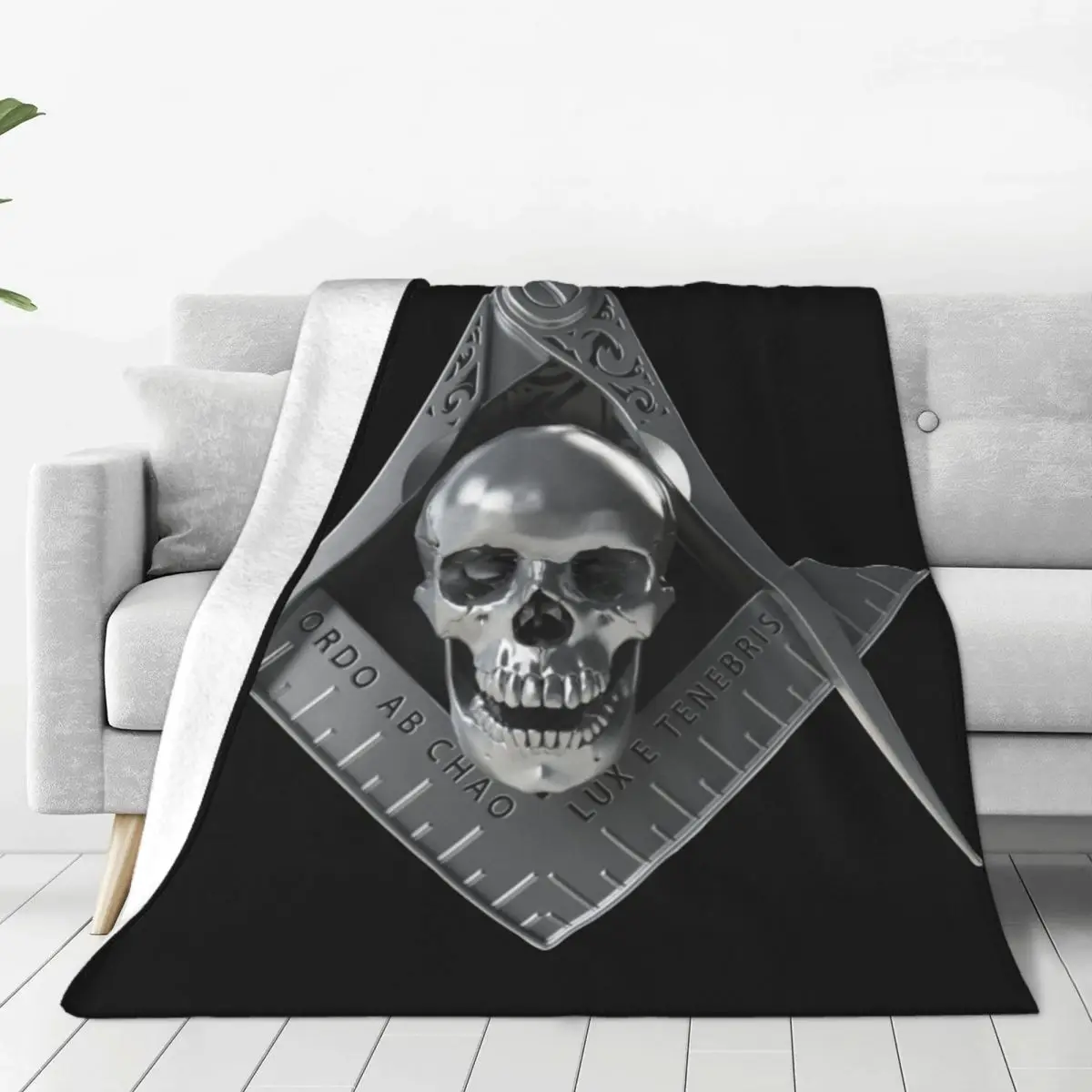 

Флисовое одеяло Freemason Compass, одеяло для постельного белья