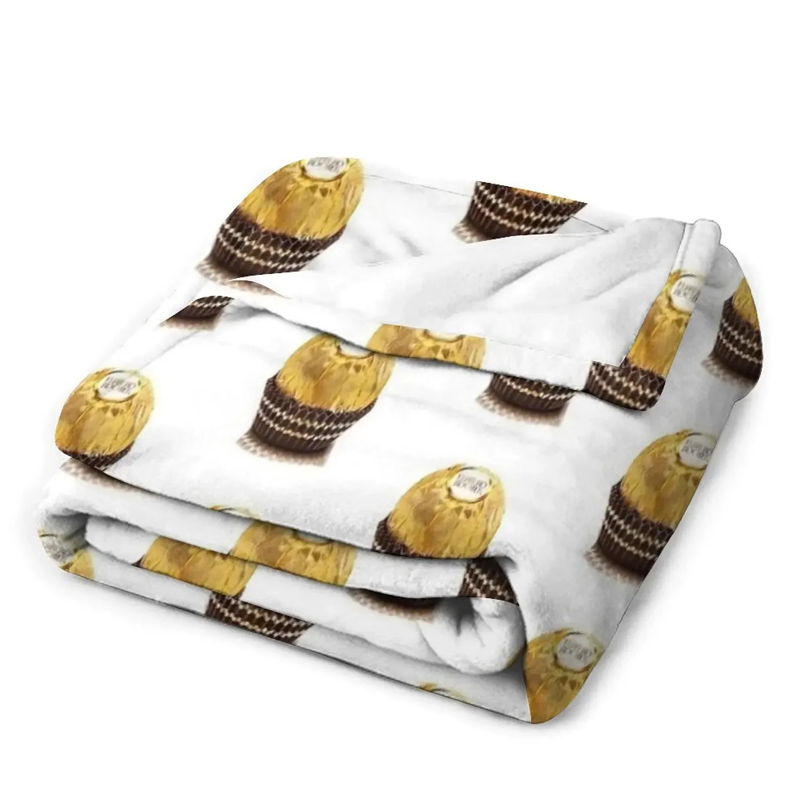 Фото Одеяло Ferrero Rocher 2, декоративные одеяла Polar Retros для кровати, одеяла №4