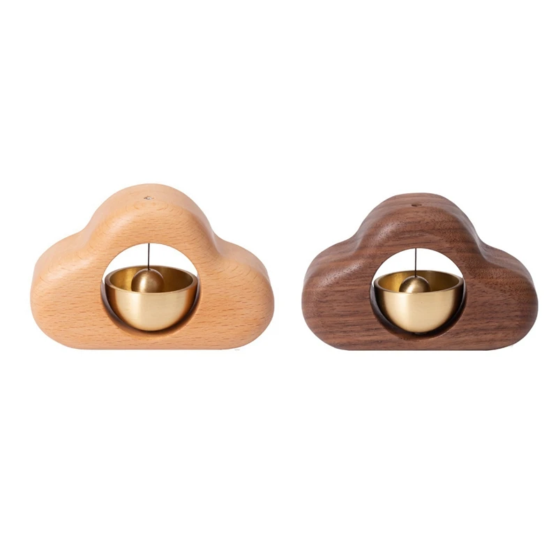 

Wood Suction Door Wind Chime Magnetic Doorbell Refrigerator Magnet Housewarming Gift Door Opening Reminder