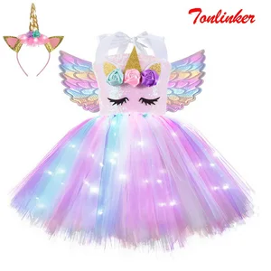 Детский костюм единорога для девочек на Хэллоуин