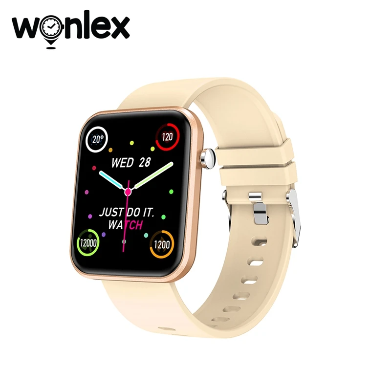 

Смарт-часы Wonlex Z15C женские, модные спортивные водонепроницаемые с монитором сна и измерением кровяного давления, пульса