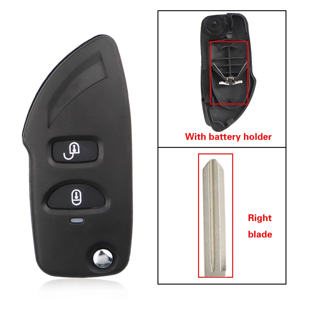 Модифицированный чехол YIQIXIN для автомобильного ключа для Hyundai Elantra Santa Atos поезfe Tucson IX35 townan для Kia Carens 2006-2012