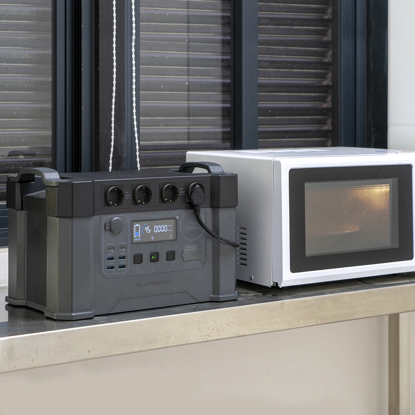 Вся мощность S портативная электростанция 1500 Вт/2000 Вт/2400 Вт аварийного резервного