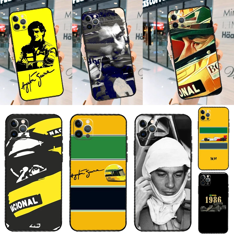 Фото Чехол Ayrton Senna для Xiaomi 15T 14T 13T 14 15 17 Ultra POCO F8 Ultra X7 X5 X6 F5 F6 F7 X8 Pro Max №1