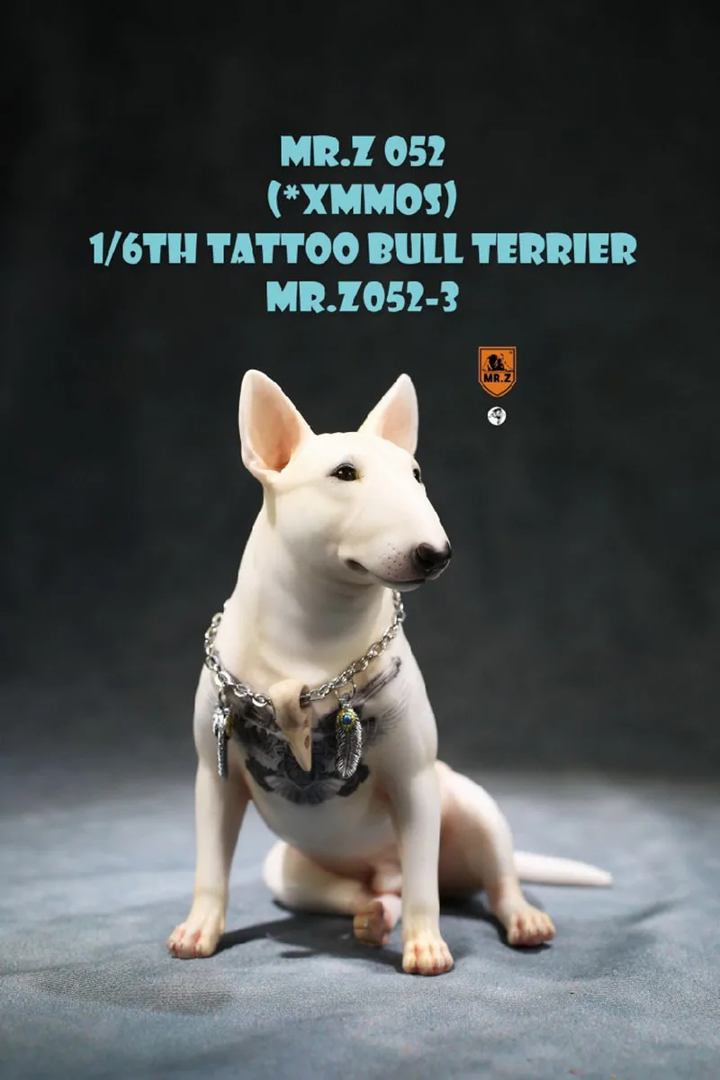 

Большая распродажа Mr.Z MRZ052 1/6, статуэтка Бультерьера из смолы, собака, фигурка животного, статуэтка солдата, сцена, аксессуары
