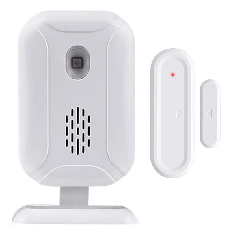 Wireless Door Open Sensor Chime 280M Range Door Alarm Window & Door Sensor Door Entry Chime Home Security 36 Chime Tunes