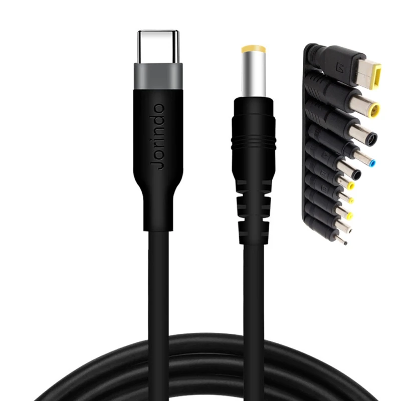 

Кабель питания USB C/Type-C PD на 12 В 3,0x4,0 мм с 4,5/6,4/7,4/7,9/мм/квадратной вилкой для ноутбука, светодиодсветильник ка, камера видеонаблюдения DXAC