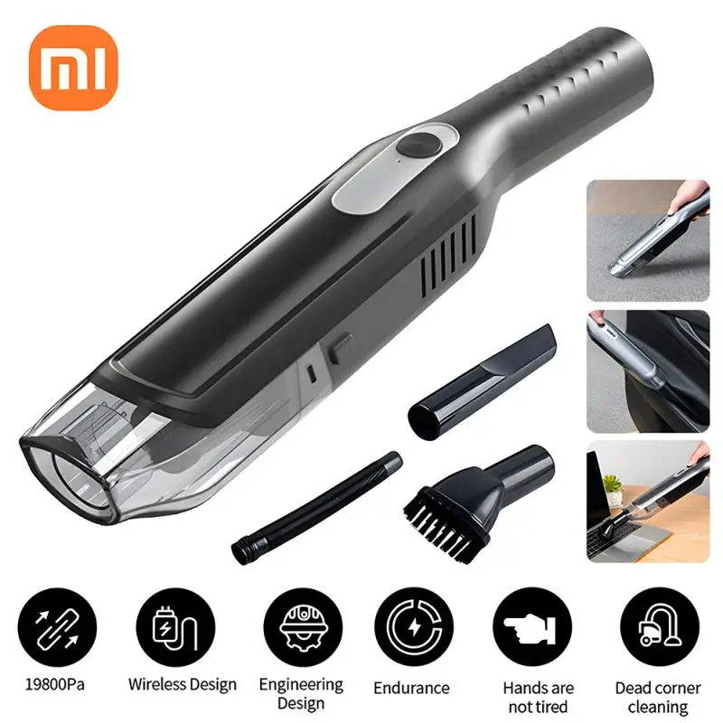 

Car Mounted Vacuum Cleaner Hand-held High-power Wireless Portable Vacuum Cleaner For Vehicles Home Appliance For Xiaomi