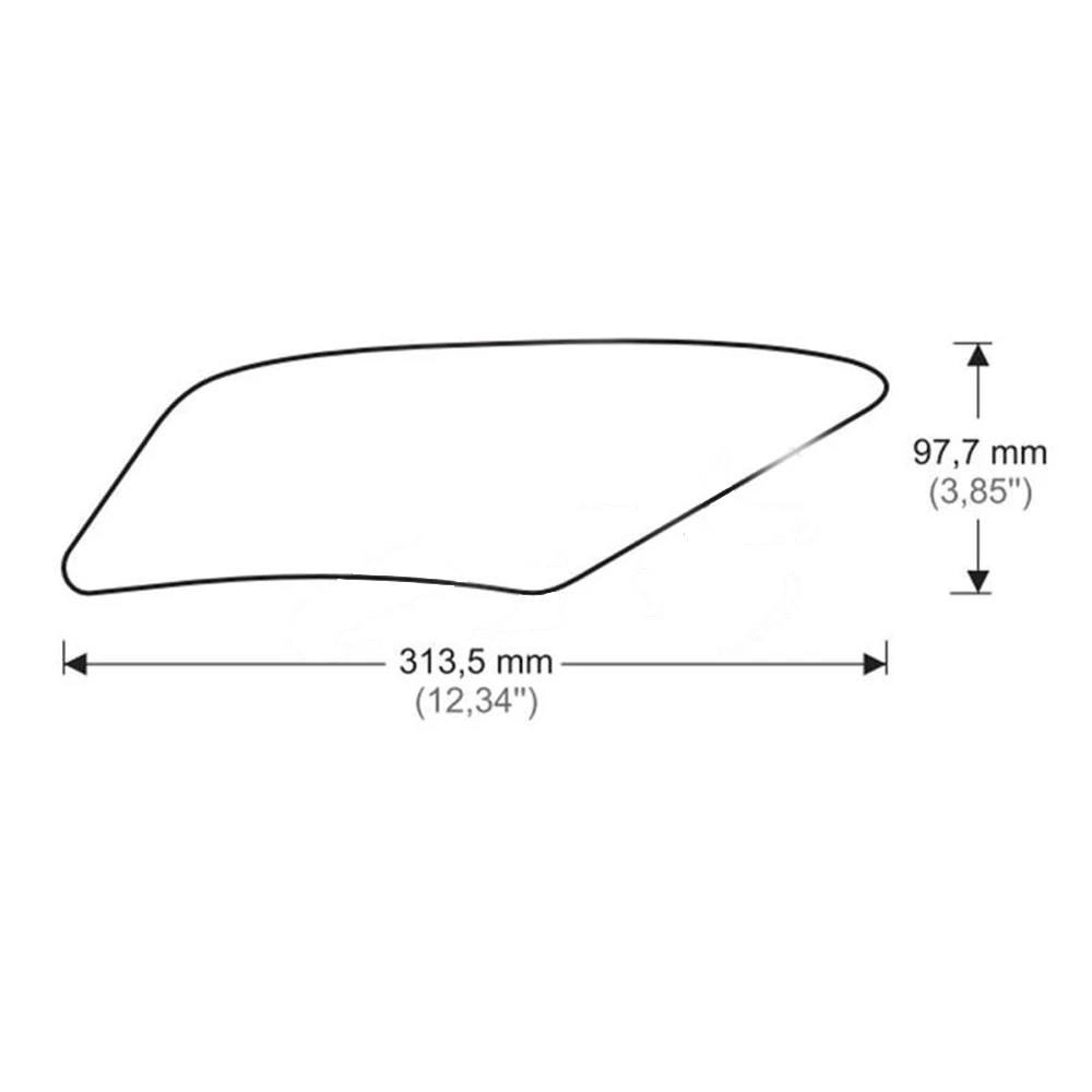 Для yamaha yzfr6 yzf-r6 yzf r6 2017 2018 2019 2020 аксессуары наклейка на бак Pad наклейки логотип