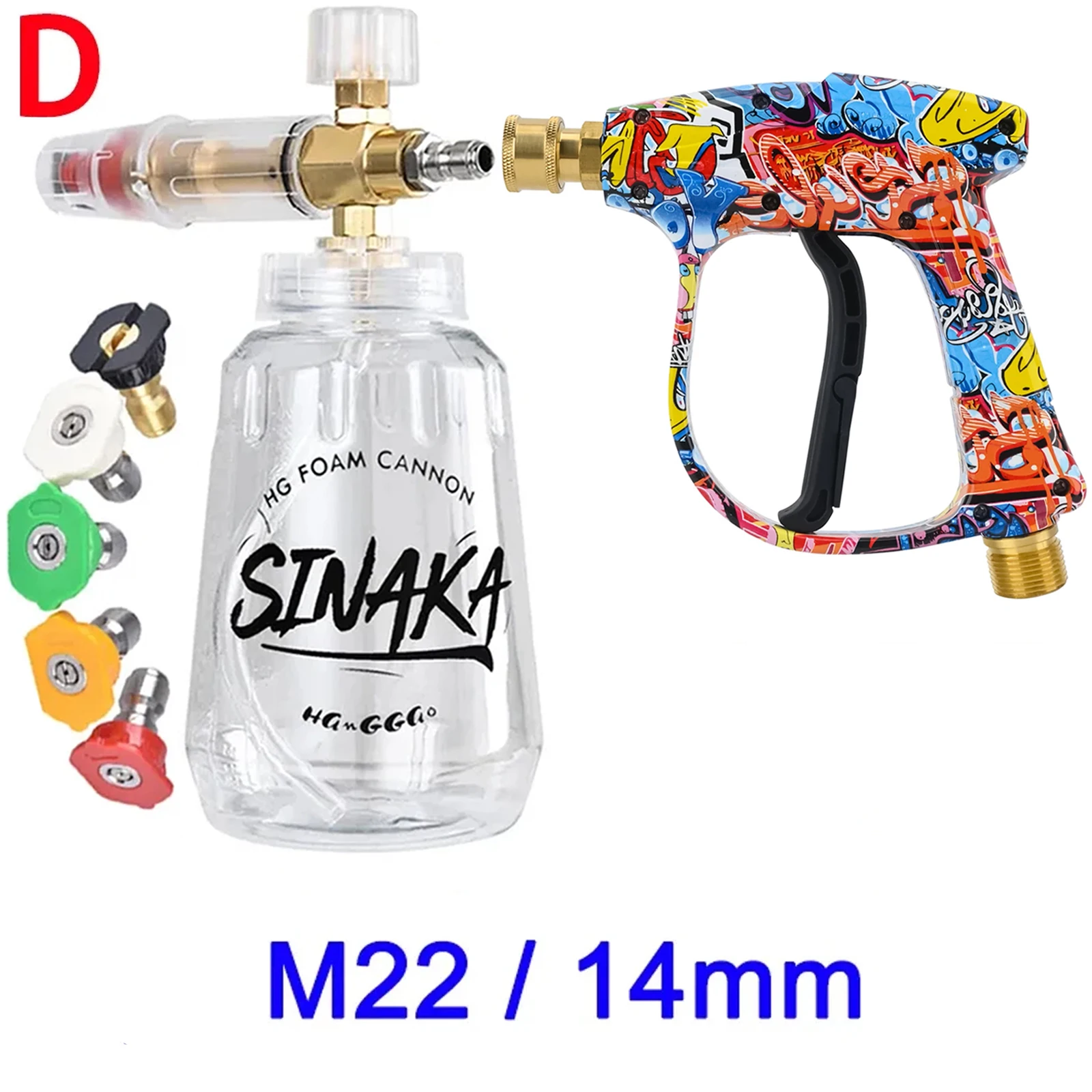 Водяной пистолет для мойки высокого давления для чистки автомобиля, соединитель шланга для Karcher Nilfisk Parkside Bosch Lavor, насадки для быстрой разъема