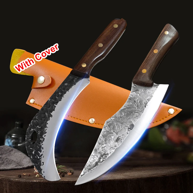 

Stainless Steel Outdoor Survival Knife Fruit Banana Durian Knife Open Tool Meat Cleaver Boning Butcher Knife Chef Kitchen Knives