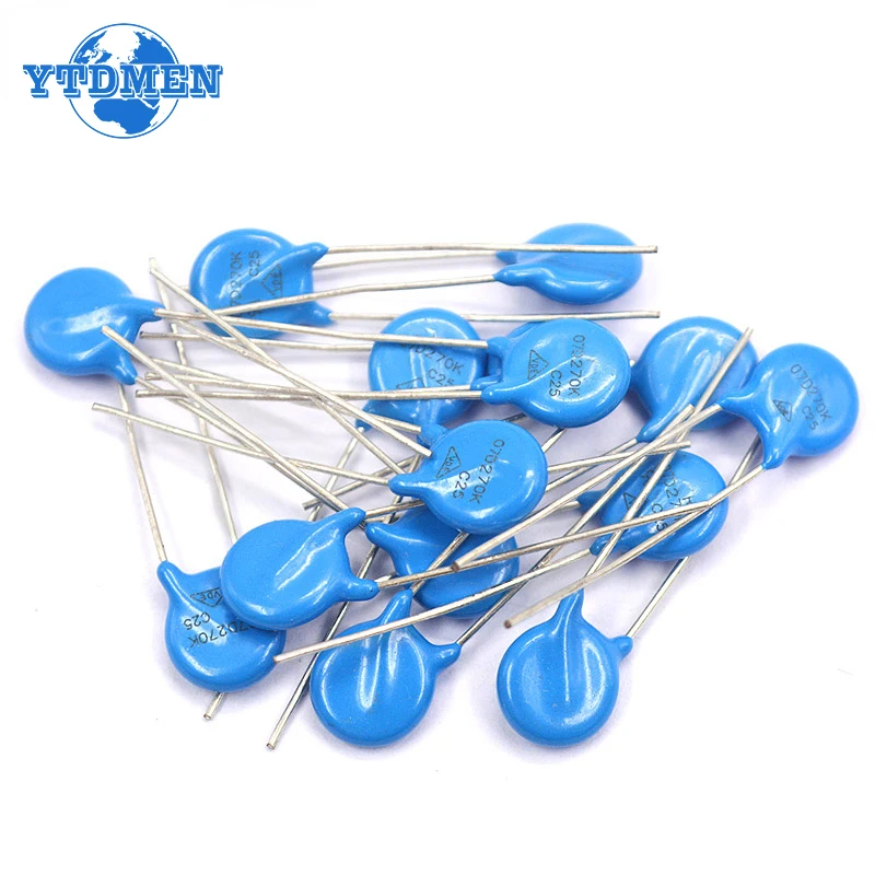 

Варистор, резистор7D221K 7D561K 7D271K 7D471K 7D331K 7D391K 7D241K 7D680K 7D470K 7D560K 7D180K 7D330K 7D821K 7 мм резисторы, 20 шт.