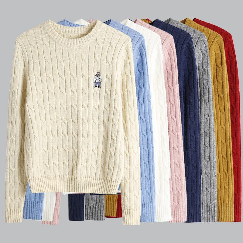 

Y2k Knitwears Korean Fashion Pullover Sweaters For Women 2023 Autumn Winter Tops Kawaii Womens Clothing Long Sleeve Knit Clothes