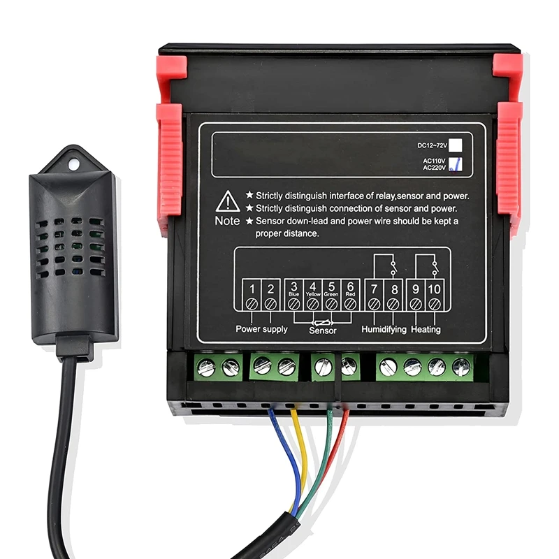 AC110-220V SHT2010 Умный сенсорный интерфейс Контроллер температуры и влажности