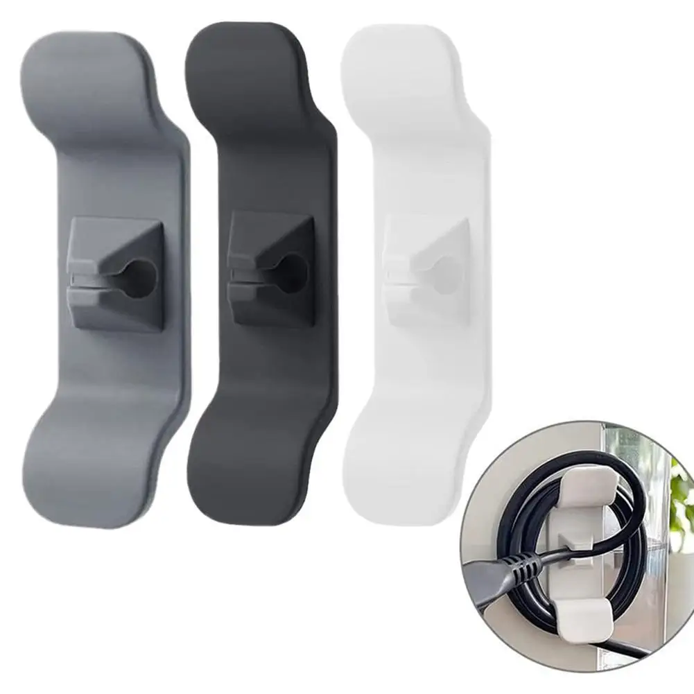 Настольный органайзер для кабеля намотка зажимы регулируемый держатель с