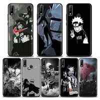 for huawei mate 10 20 lite 40 pro cases soft tpu cover anime naruto kakashi itachi phone case for huawei y6 y7 y9 2019 y8s coque
