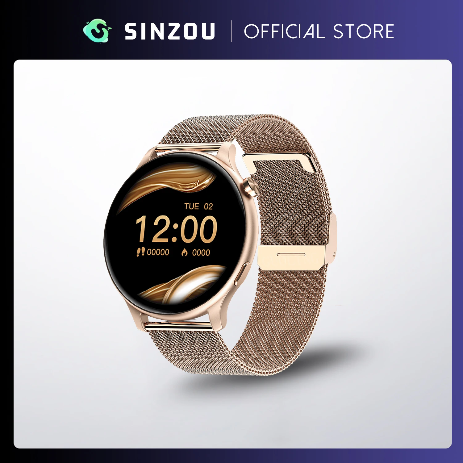 

SINZOU FW01 2022 НОВЫЙ ЦИФЕРБЛАТ Смарт-часы для женщин умные часы мужские Бесплатная доставка полный экран браслет пульсометр