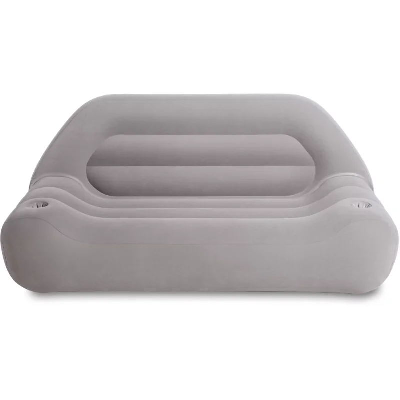 

Inflatable Outdoor Camping Sofa, 75 Inch x 37 Inch x 34 Inch , Grey