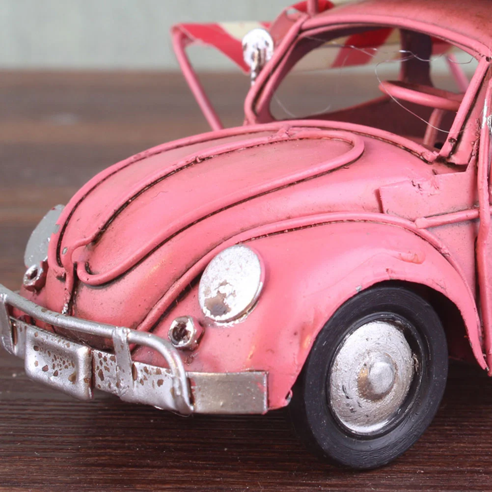 Литой под давлением Volkwagen Beetle игрушка винтажный декор украшение для дома