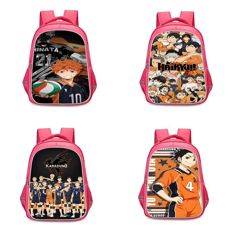Детские рюкзаки милый волейбольный Аниме Haikyuu для девочек студентов подарок на