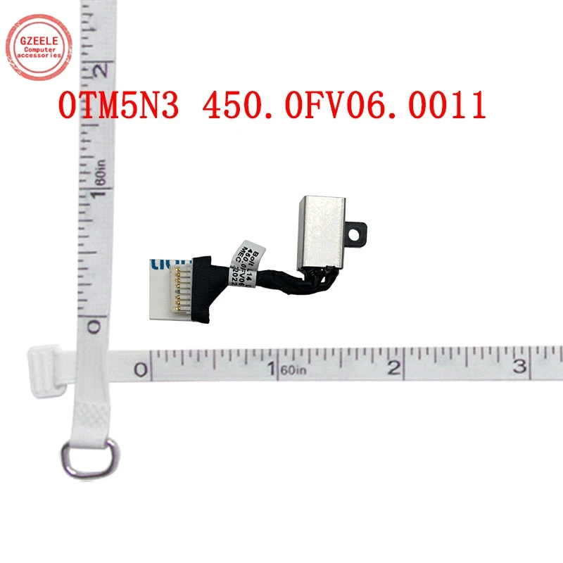 Вставной кабель питания постоянного тока для Dell Latitude 3400 3500 Inspiron 5584 5583 P86F P85F DC-IN 0TM5N3