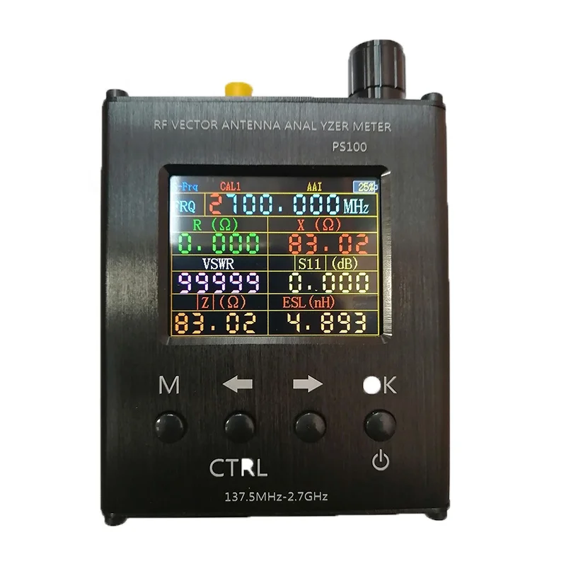 

New 137.5MHz 2.7GHZ UV RF Vector Impedance ANT SWR Antenna Analyzer N1201SA